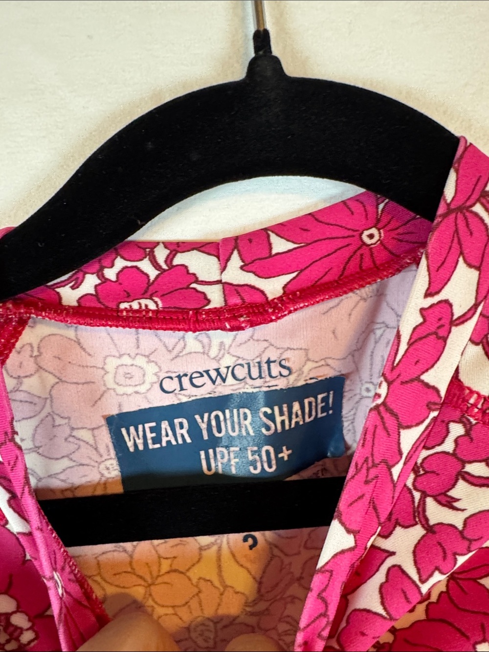 Crewcuts Floral Rashguard 3T - Picture 2 of 3